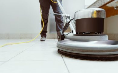 Re-Polishing Floors